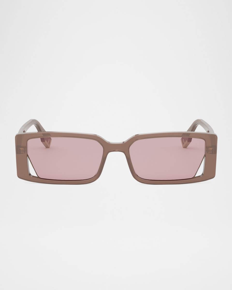 Fendi Way Rectangle Sunglasses